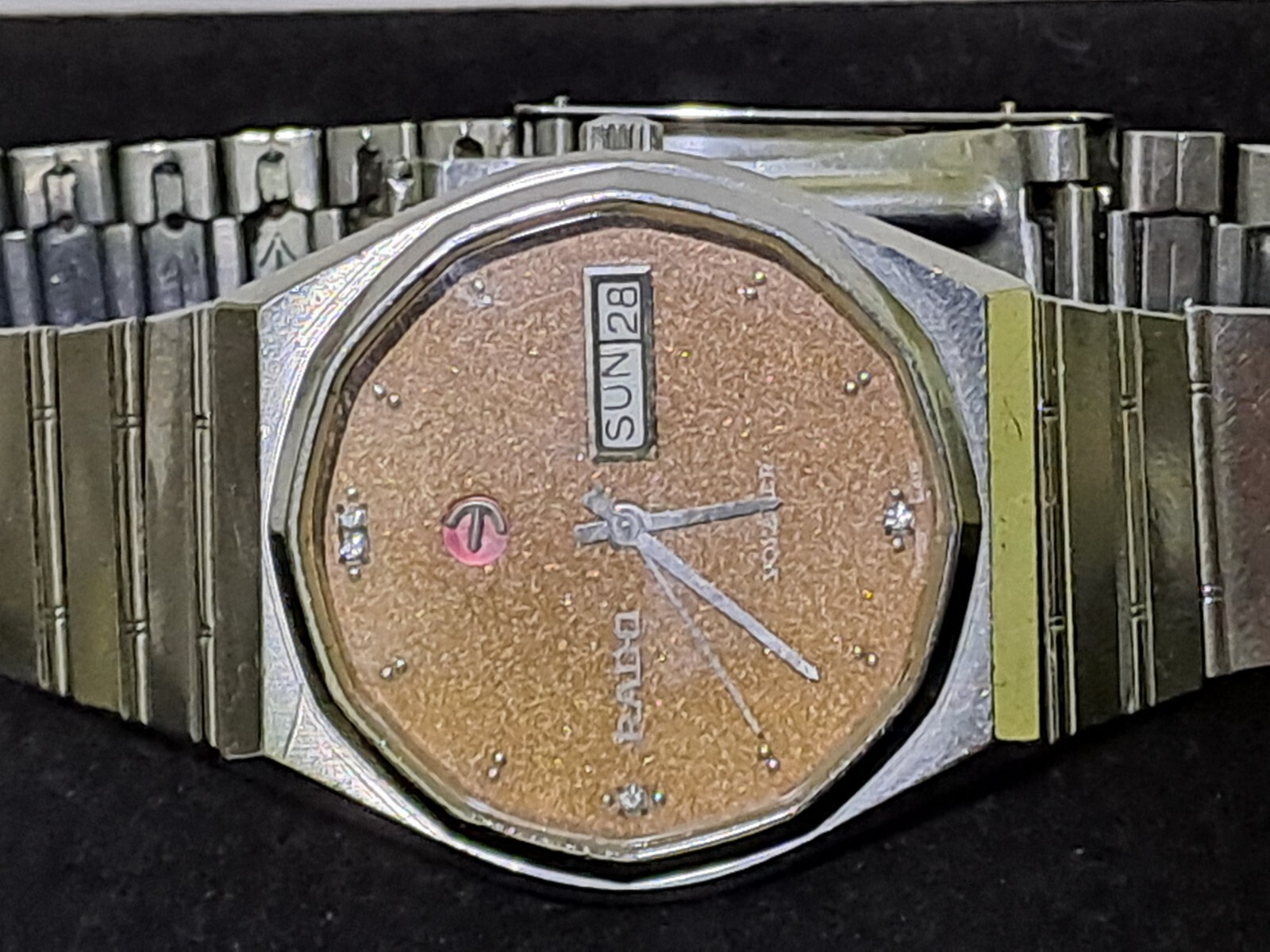 RADO VOYAGER 636.3424.4 DODECAGON ETA.2879 VTG AUTOMATIC SWISS MEN’S WATCH