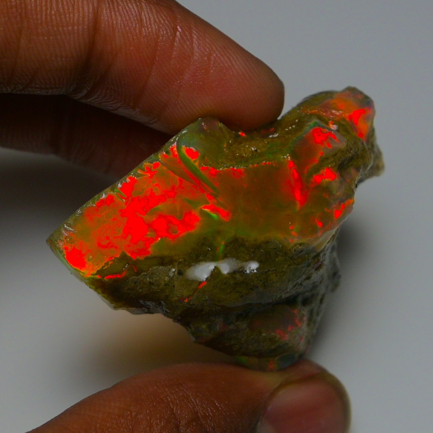Stunning Ethiopian Opal Rough 84.05 Cts, Large Oil Opal Specimen Natural Opal