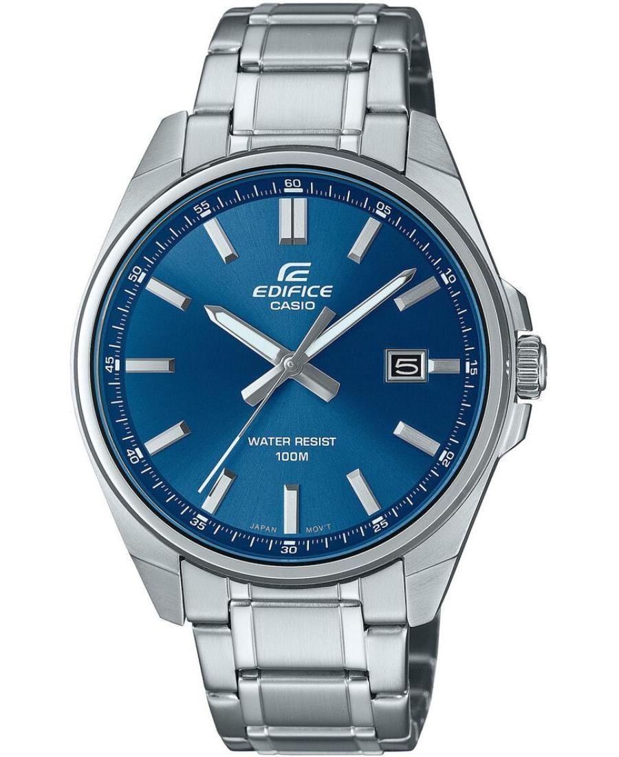 CASIO Men Analog Quartz Casual Watch Classic Dress Blue Dial Waterproof Round Sp