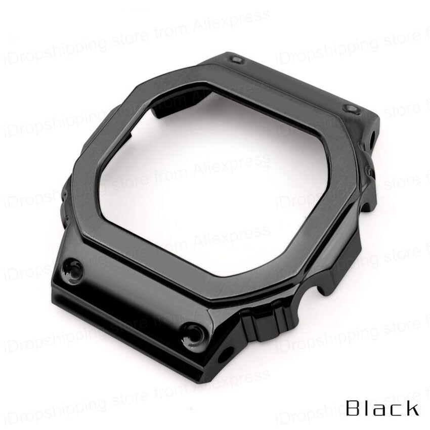 For Casio G-SHOCK DW5600 GWM5610 Bezel Metal Kit Watch Bnad Strap Case Cover