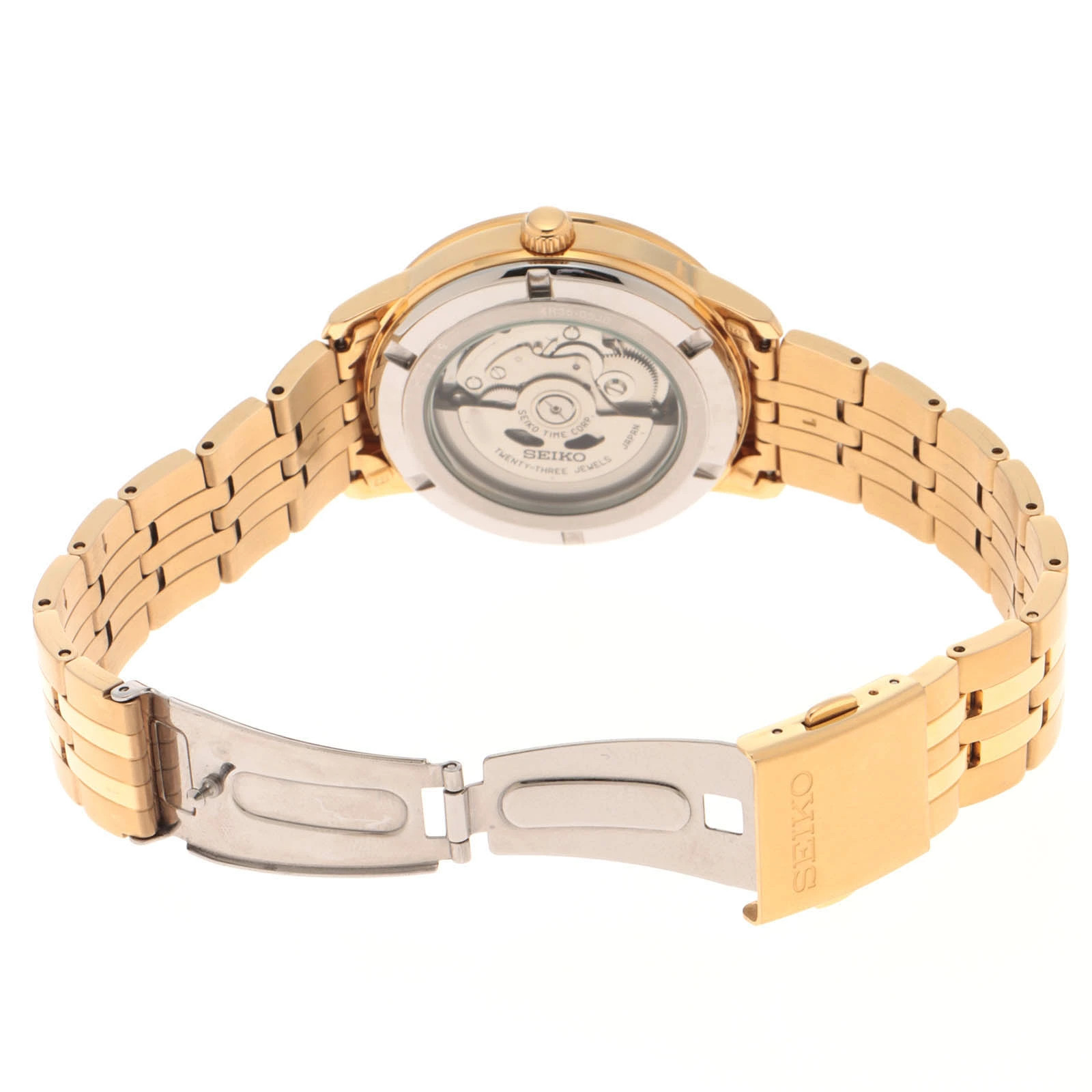 Seiko Selection S Series SCVE062 Gold Plated / Stainless Steel 41.2mm #DW2814