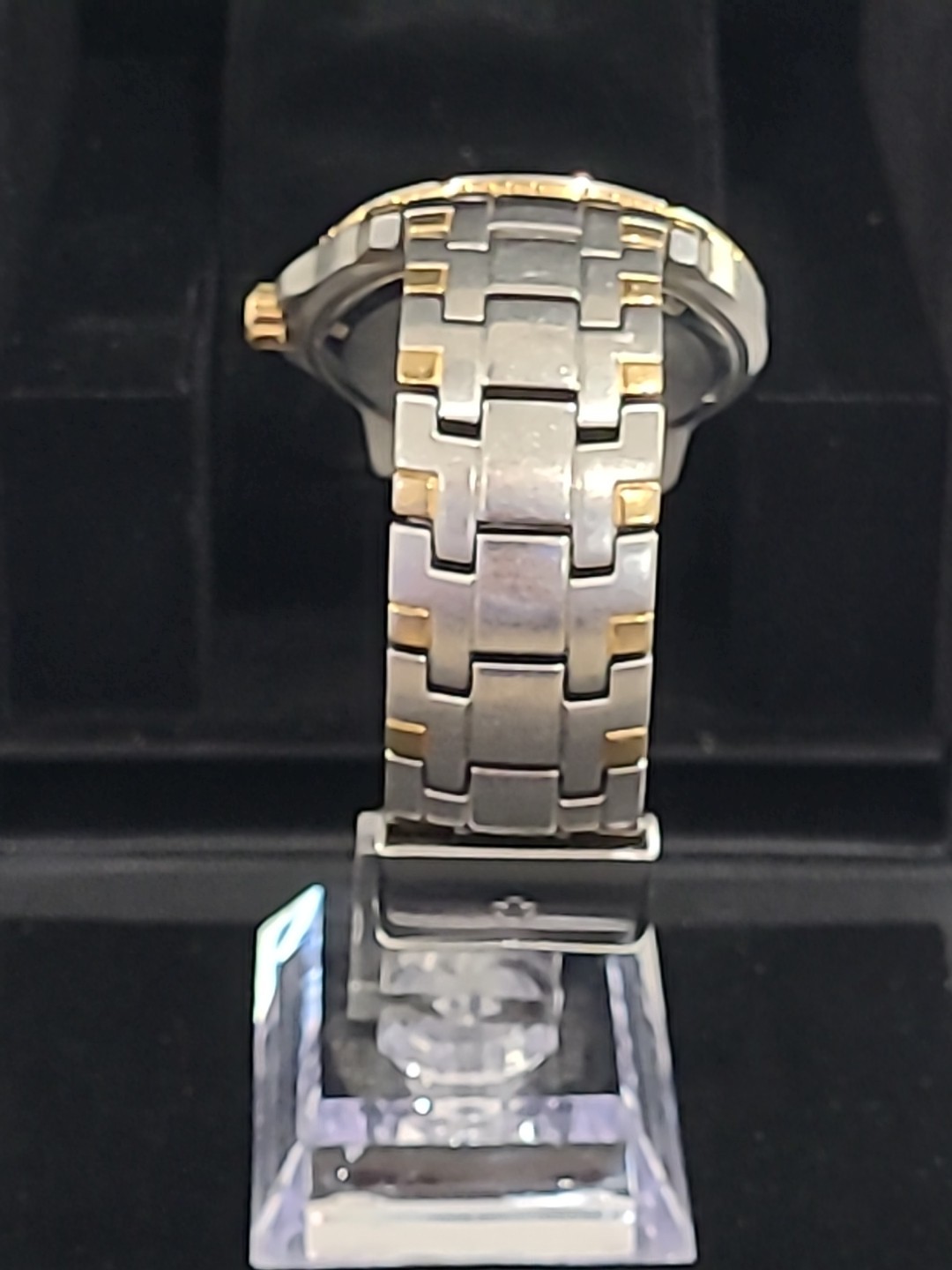 Women’s Bulova Marine Star 2 Tone White Dial Watch C9671108 With Box & Manual