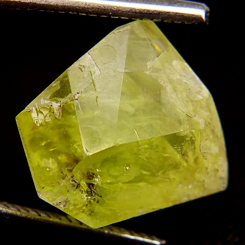 Shola Genuine 7.69 Ct Natural Yellow Green Brazilianite Brazil