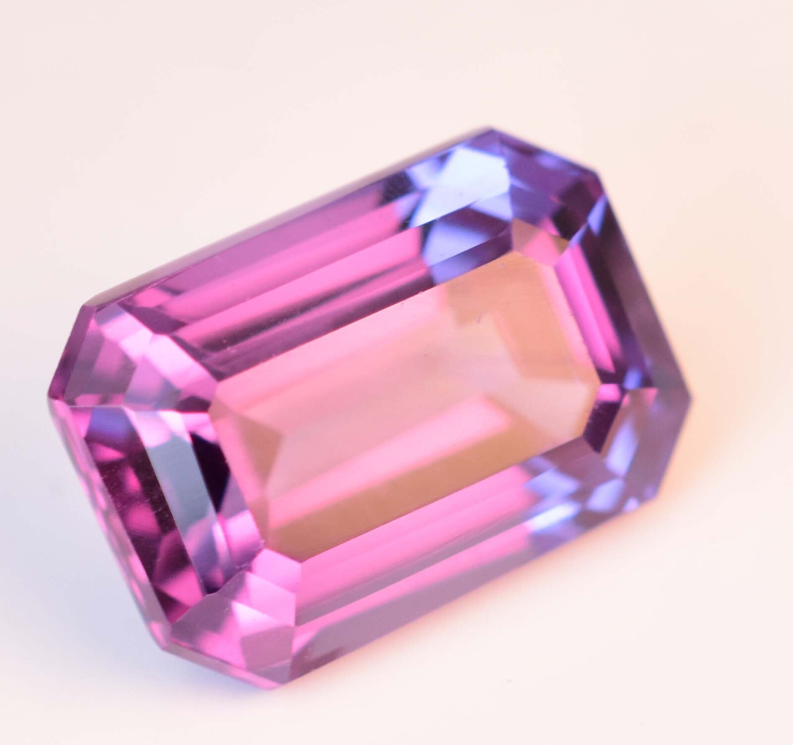 Flawless Natural Color Change Alexandrite 13.20 Ct Certified Loose Gemstone