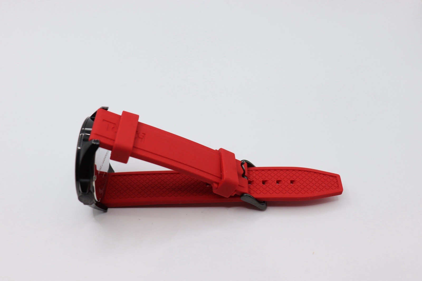 Karl Lagerfeld SI190072 Karl Ikonik Outline Red Silicone Strap Watch NO BOX!
