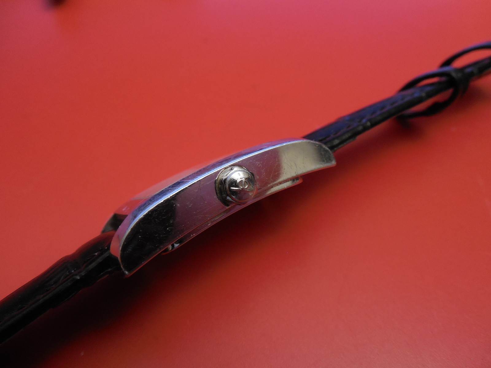 BAUME MERCIER SOLID STEEL 20MM WIDE STEEL HAMPTON WATCH WITH SUB SECOND
