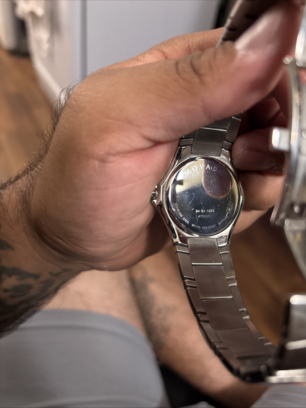 Movado Imperio 26 mm | Model 84 G1 1895 | Stainless Steel Sapphire Crystal
