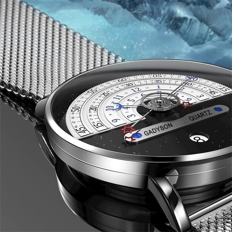 GADYSON Men’s Unusual Creativity Fashionable Luxury Wrist Watch Water-Resistant