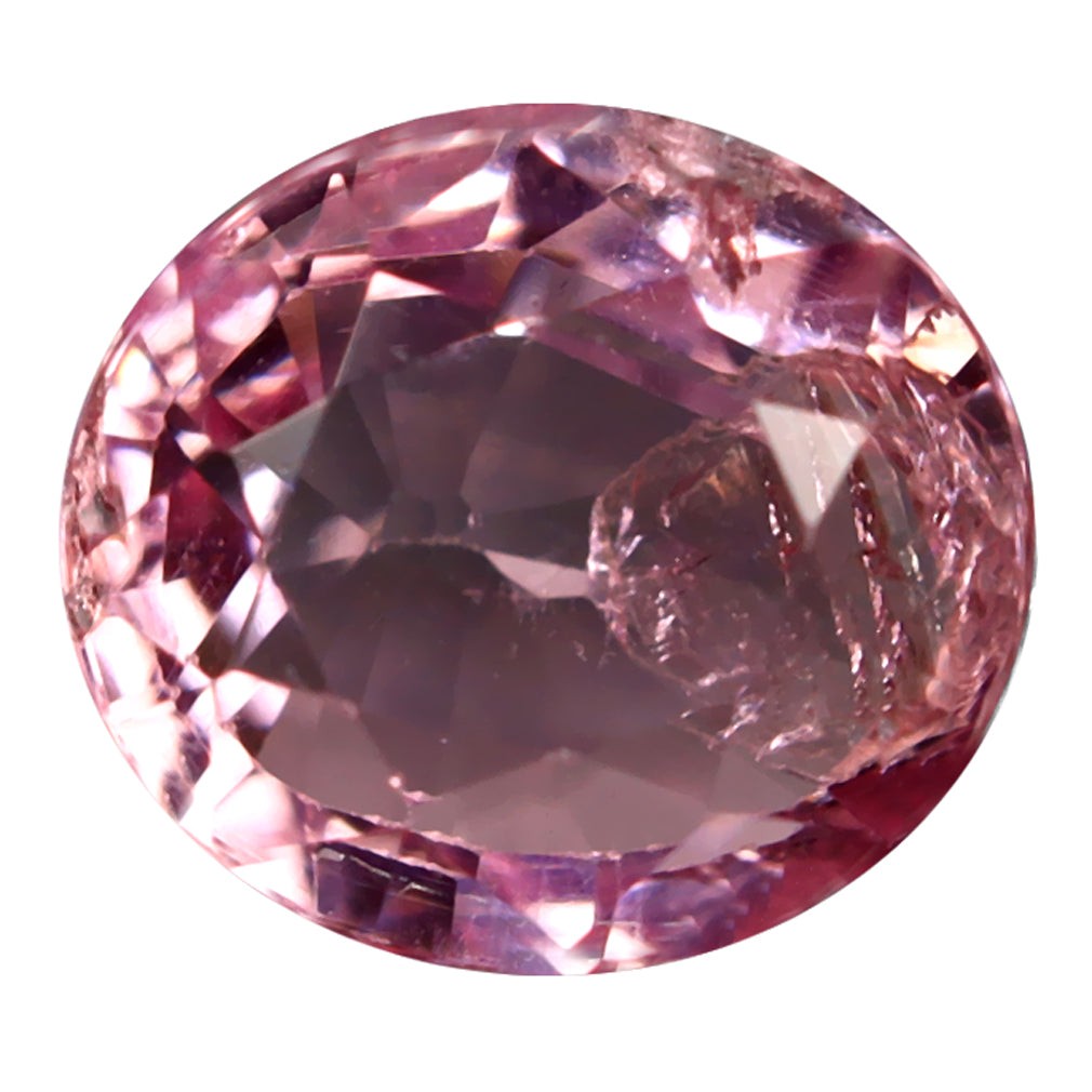 1.03 ct Amazing Oval (6.06 x 5.36 mm) Unheated / Untreated Tanzania Pink Spinel