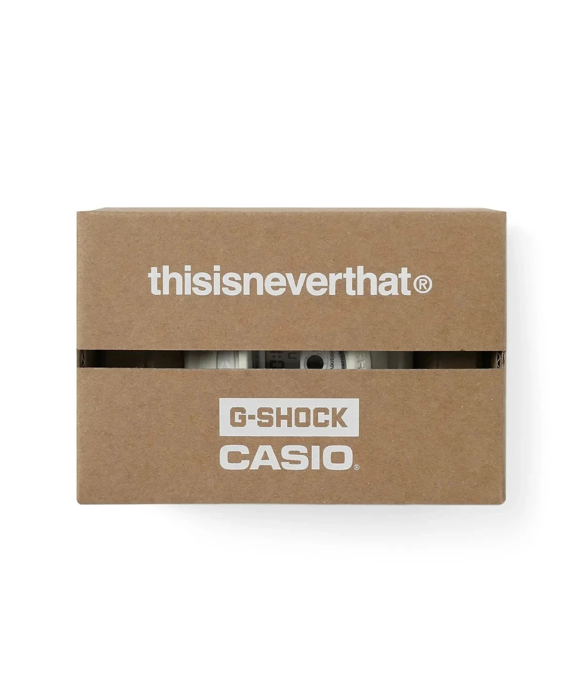 NWT Casio G-Shock x Thisisneverthat DW-6900TNT24-7DF Ivory 100% Authentic