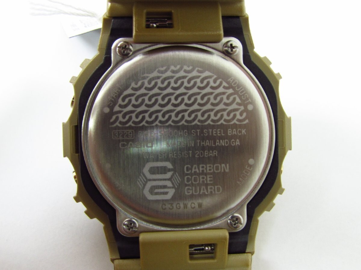 CASIO G-SHOCK DWE-5600HG Digital watch with box and replacement parts