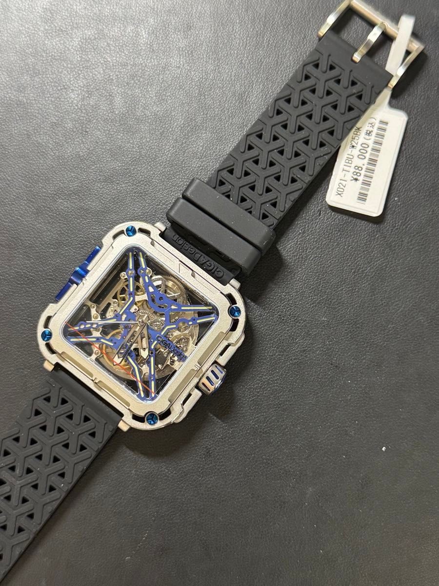 [B1P] Ciga Design Series X Gorilla X021 TIBU W25BK Automatic Watch [g9r]
