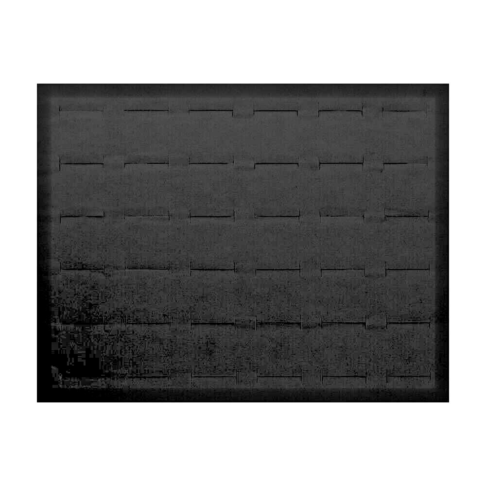 36 slot Velvet Ring insert Tray Foam for Jewelry Display Black & White 2 Designs