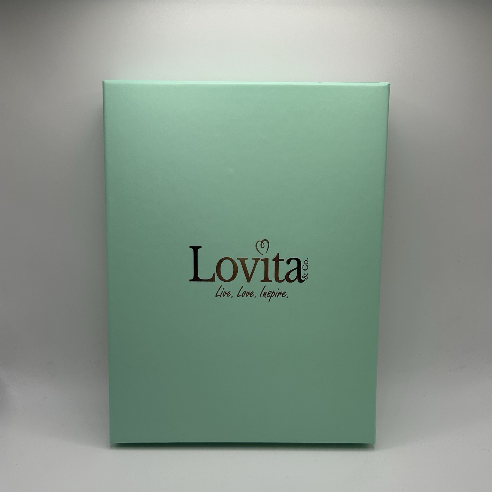 Lovita & Co. Yellow Gold Color Statement Necklace w/ Gems & Round Earring Set