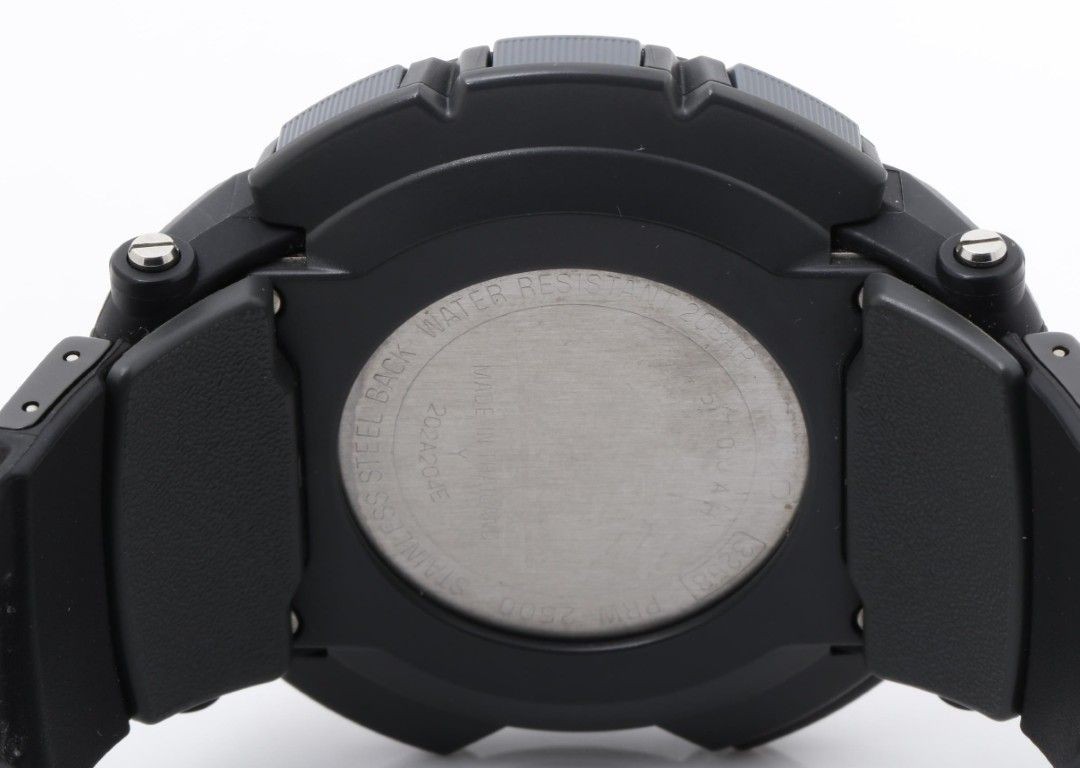 CASIO Watch PRO TREK Multifield Line PRW 2500 1JF Black Resin Aluminum Men’s Dig