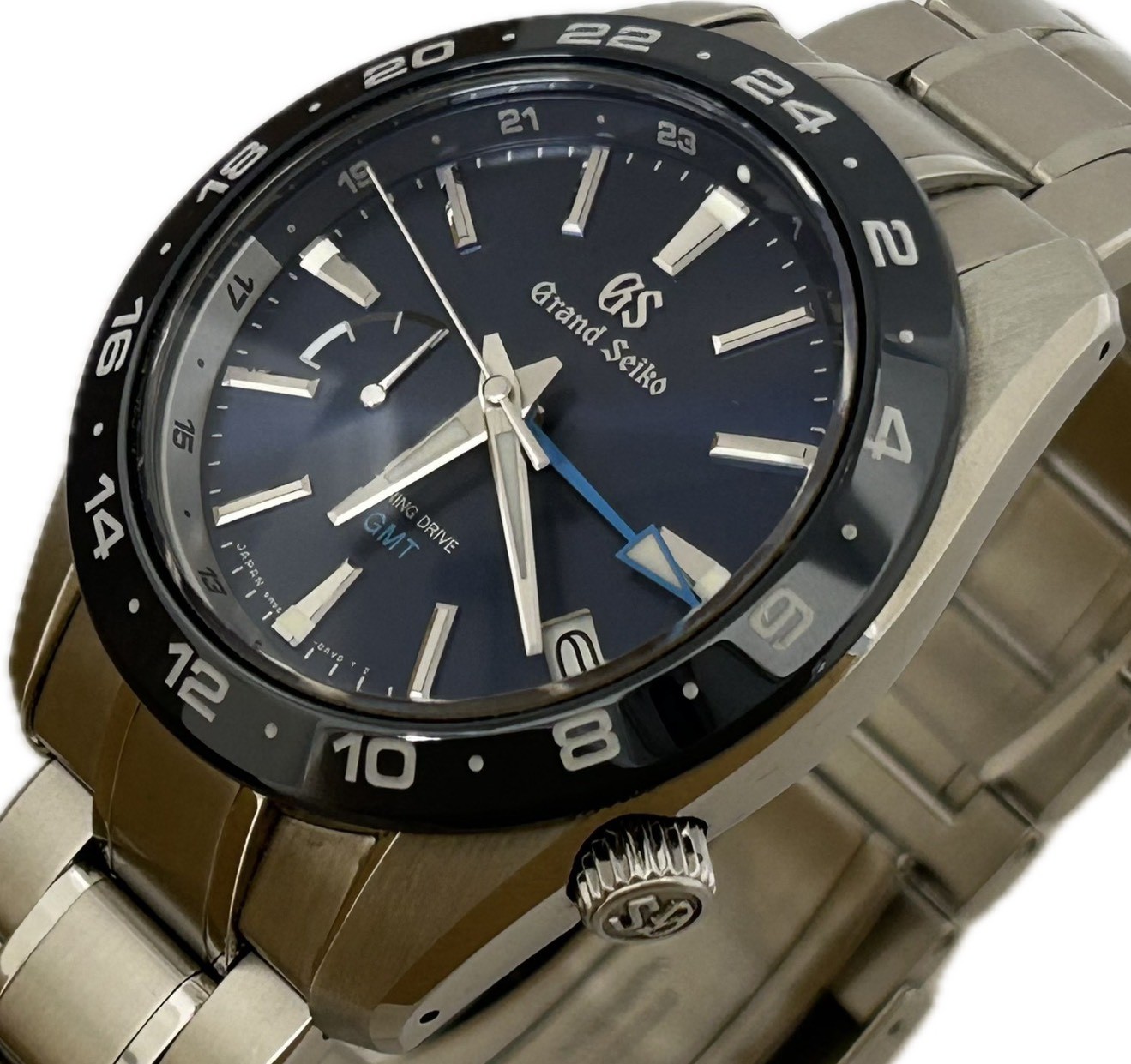 SEIKO Grand Seiko Sports Collection SBGE255 9R66-0BB0 Mens Watch Excellent A6882