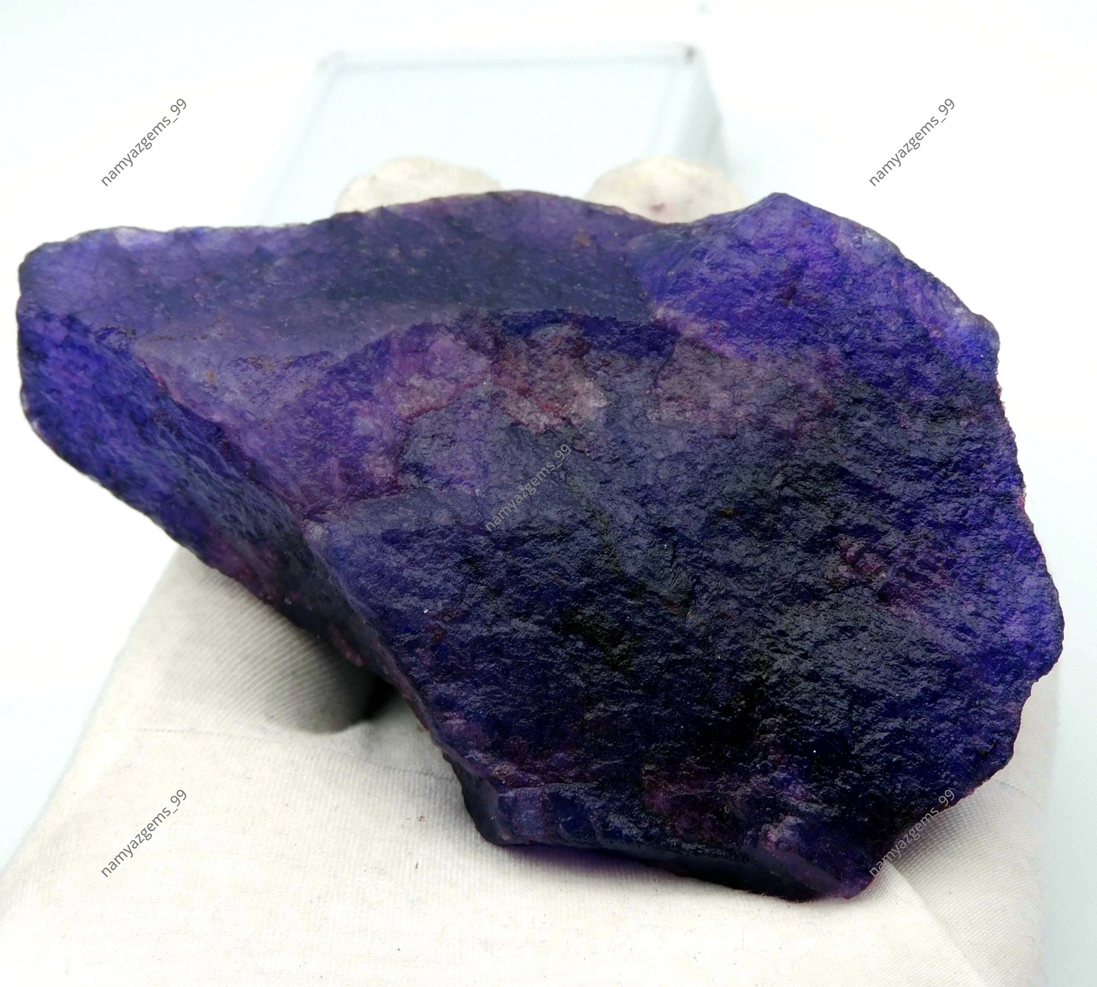 Natural Certified Tanzanite Rough 1016.25 Ct Purple Translucent Uncut Gemstone