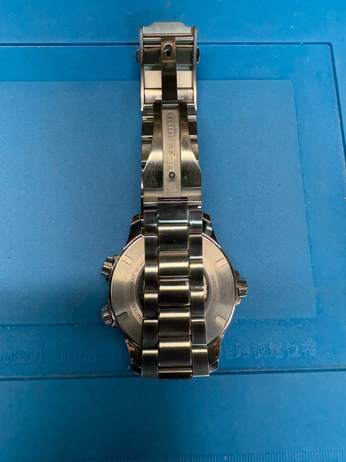 Hamilton Khaki X-Wind Automatic Day-Date Blue Dial Stainless Steel Men’s Watch