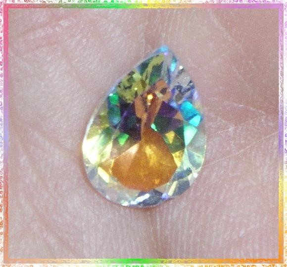 Moonglow Orange Mystic Topaz 10mm x 7mm Pear Cut Gemstone – 2.30 ctw