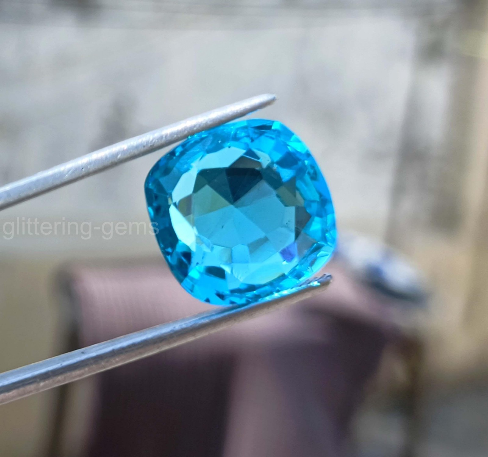 From Mine to Masterpiece – 13.60 Ct Cushion Cut Certified Natural Sapphire 5SDQ