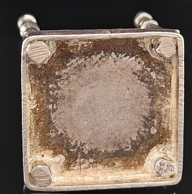 Sterling Silver TAJ MAHAL Charm Pendant Indian 3D Temple Vintage