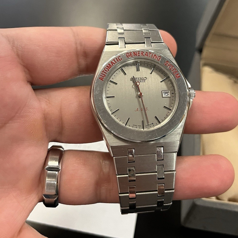 Seiko A.G.S. Automatic Generating System REF. 7M22-6A50