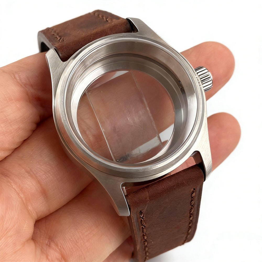 200M Diver 36mm 39mm Steel Pilot Watch Case 20ATM Sapphire Fit NH35 NH34 GMT PT