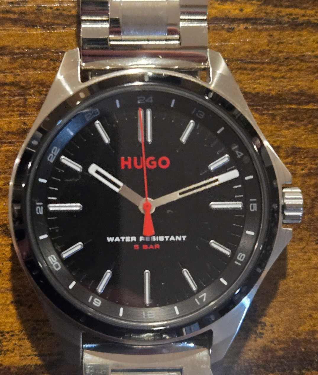 Hugo Boss Mens Watch 1530323 Black Dial Quartz 42mm with BOX and TAGS !!