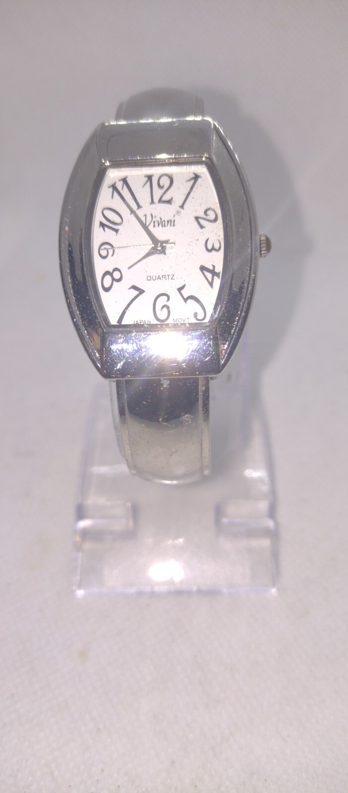 Vivani Bangle Watch Silver tone watch Silver tone Women’s Girls Female K11081-45
