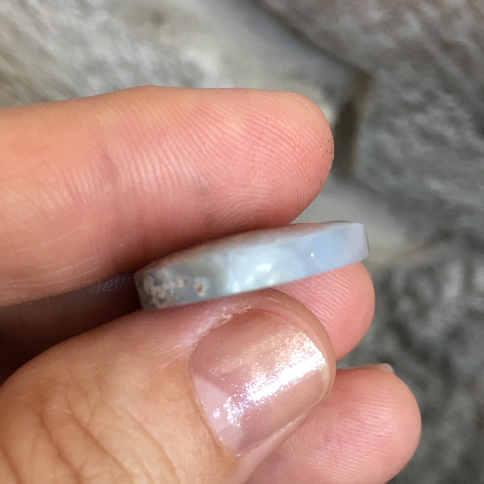 23.3×15.7x5mm Fine Silver Garden Moss Agate Oval Cabochon Loose Picture Stone