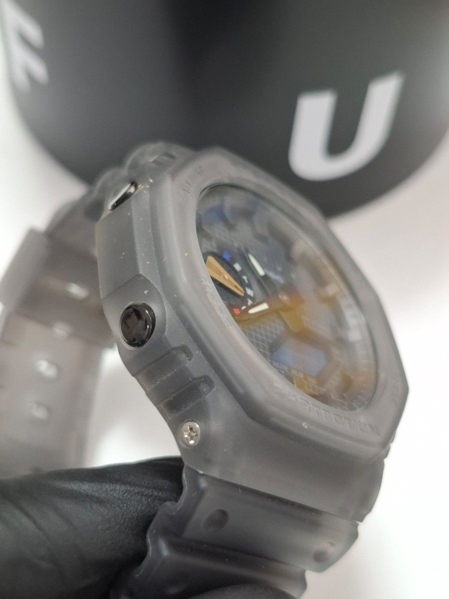 Used Watch G SHOCK GA 2100FT 8AJR FUTUR Collaboration Model with and Outer Box W
