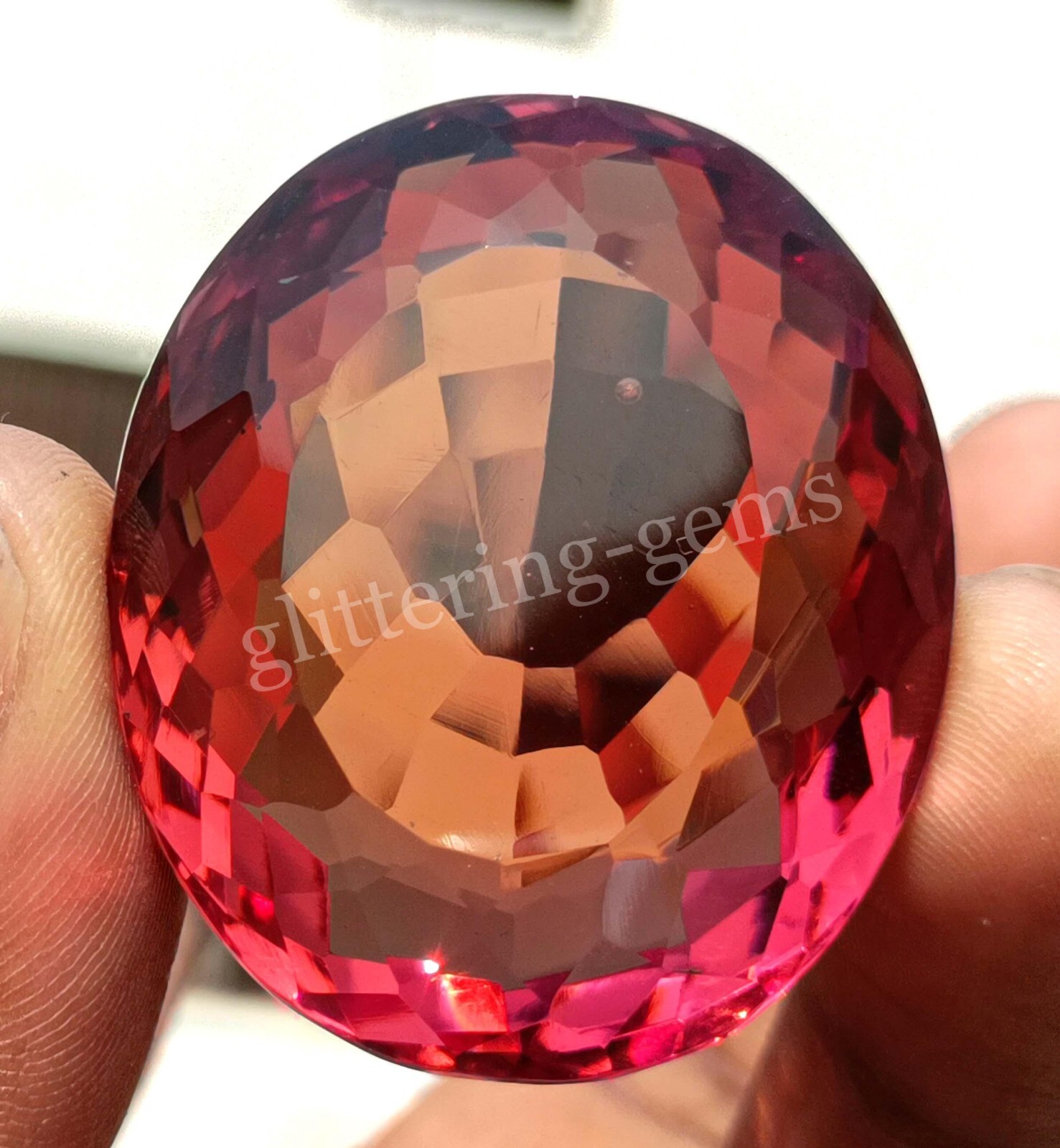 200 Ct Color Changing Alexandrite Natural Oval Cut IGL Certified Loose Gems 25F