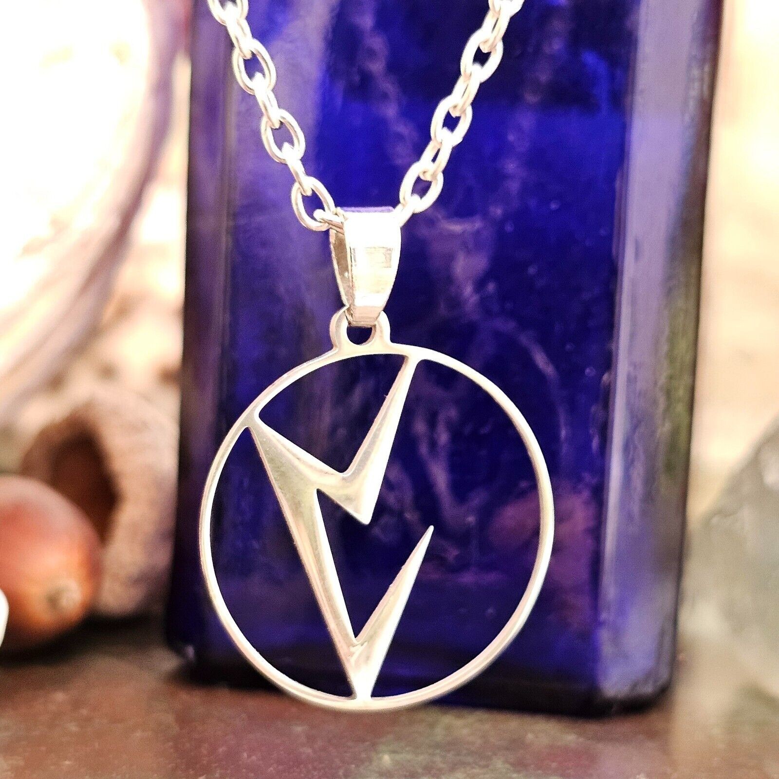 Vril Occult Pendant Psychics Necklace Orsic Theosophic Talisman Jewellery Boxed