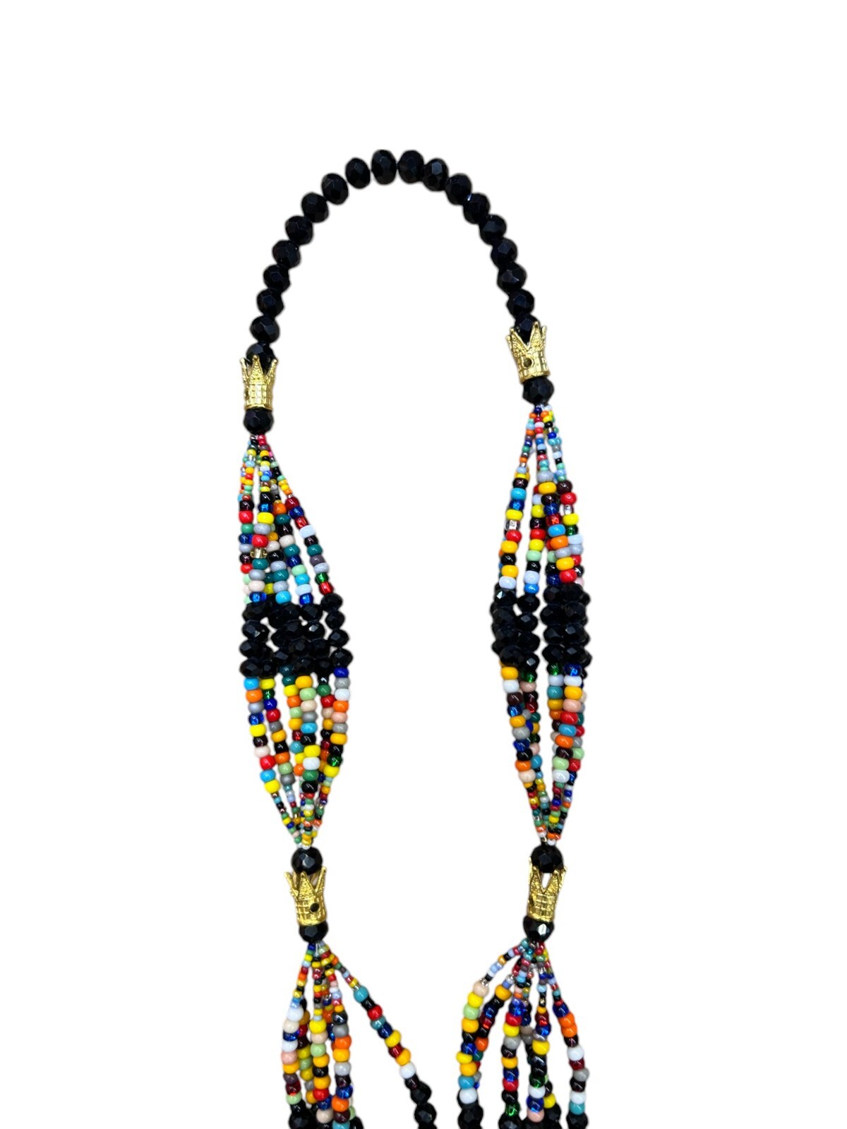 Santa Muerte Rosario 7 color / Holy Death Rosary 7 Color