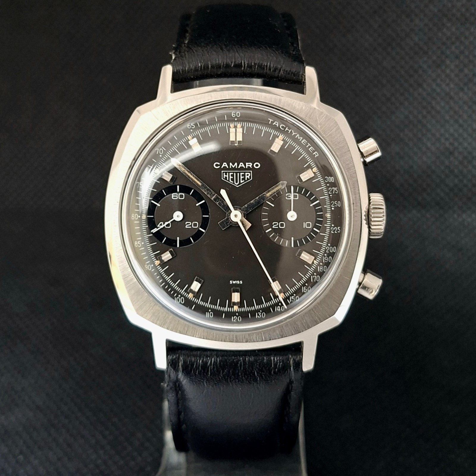 Heuer Jarama ref.110.225 vintage 1978 automatic chronograph cal.12
