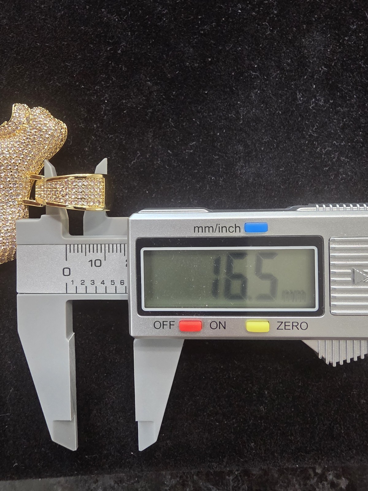 Gold Plated Gorilla Ape Pendant Fully Iced Out with Cubic Zirconia Stone Hip Hop
