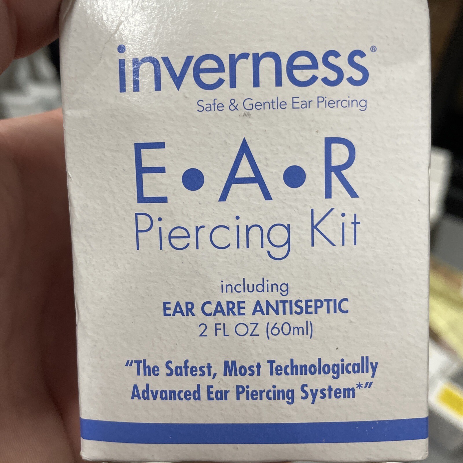 Inverness Ear Piercing Home 4mm Crystal Ball Stainless Steel Earrings 930CW S18