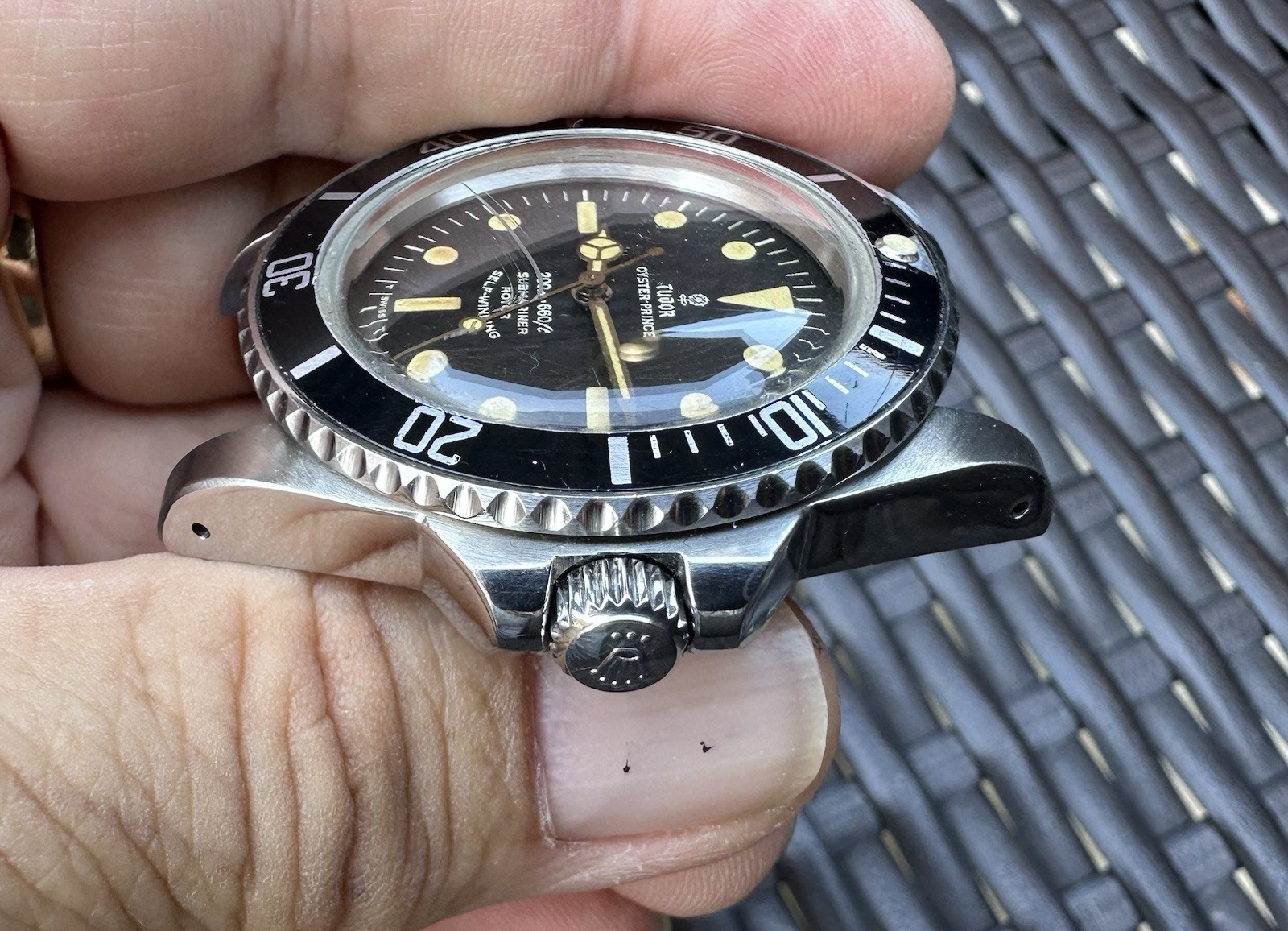 1963 Tudor Oyster Prince Submariner Ref. 7928 Automatic 39mm Vintage Dive Watch