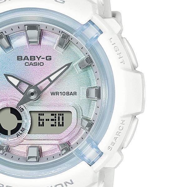 Casio Baby-G BGA-280-7AJF White Resin Analog Digital Shock Resistant Sport Watch