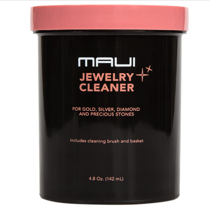 Maui Liquid Jewelry Cleaner Solution Complete kit with Cloth .. NOT Guaranteed