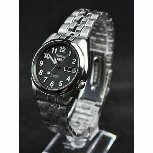 Seiko 5 SNK381K1 Automatic Black Analog Numeral Stainless Steel Men’s Watch