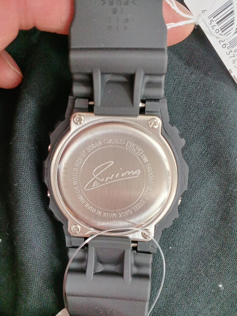 Casio G-Shock Iniesta Model DW-5600AI-1JR Digital Quartz Men’s Watch Excellent C