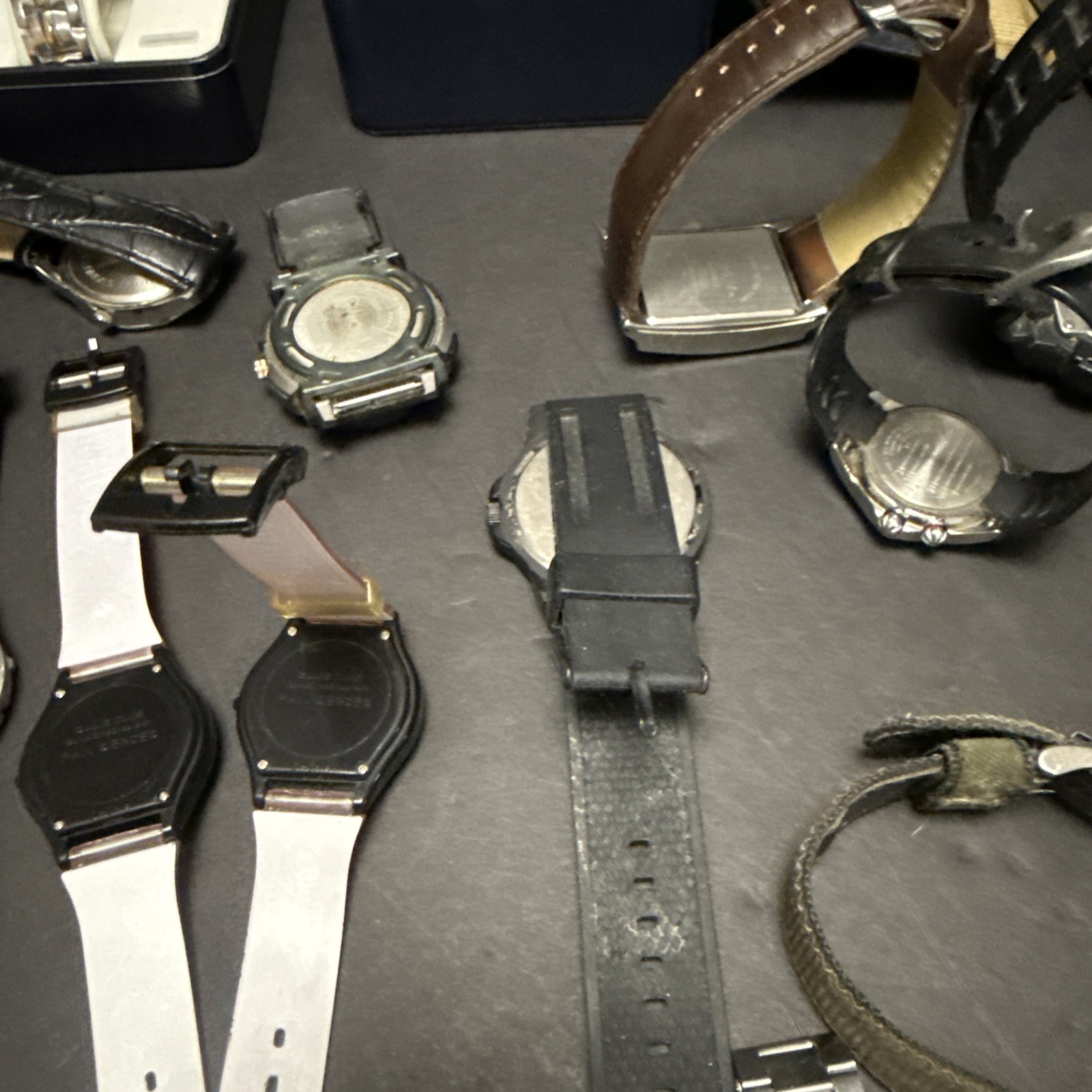 Men’s Watch Lot – Parts Or Repair – Benrus Fossil Casio And More