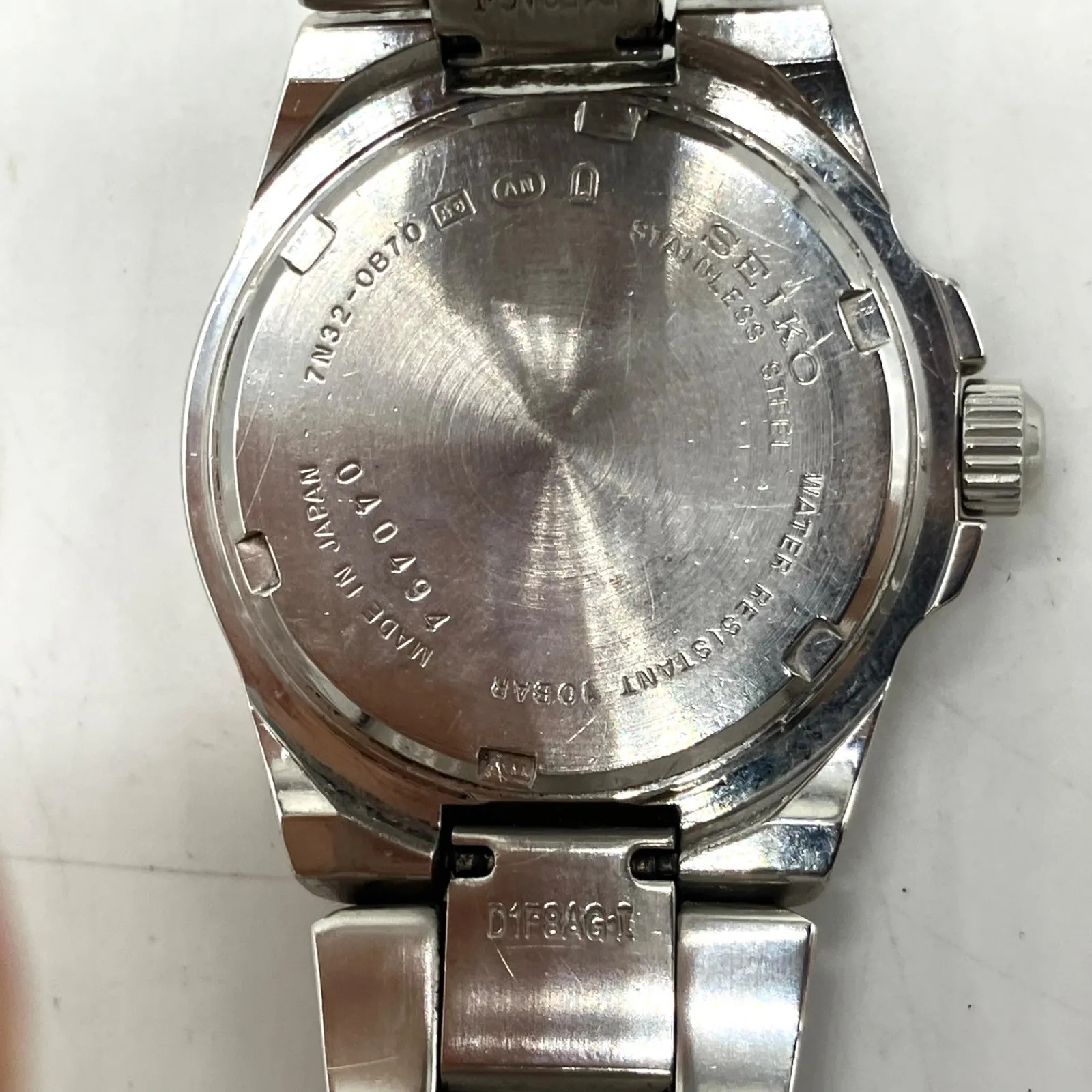 UA886 [Great Deal] SEIKO Watch SUS 7N32-0B70