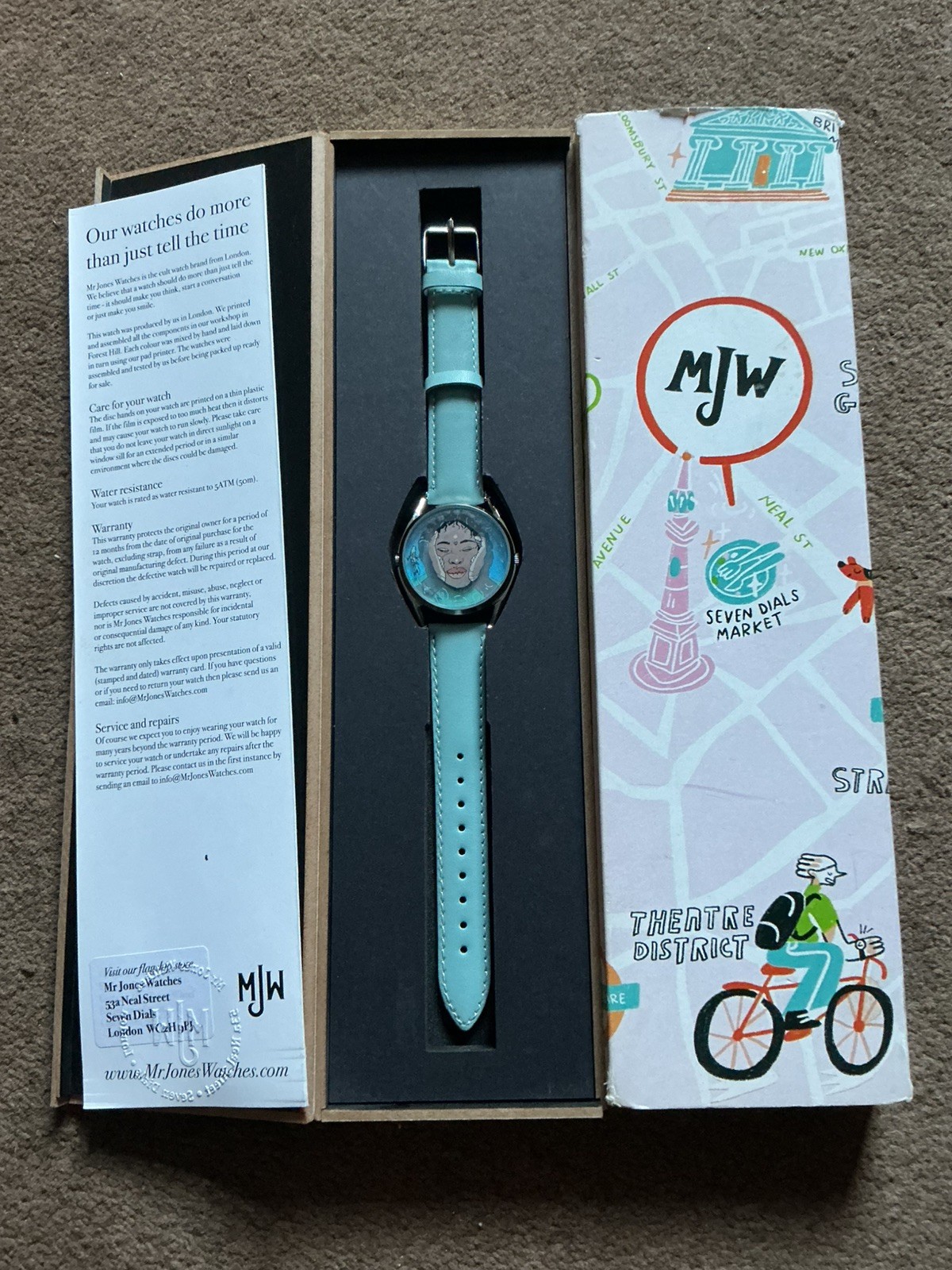 Mr Jones Watches – “Ophelia” Quartz – New & Unworn – Limited Edition
