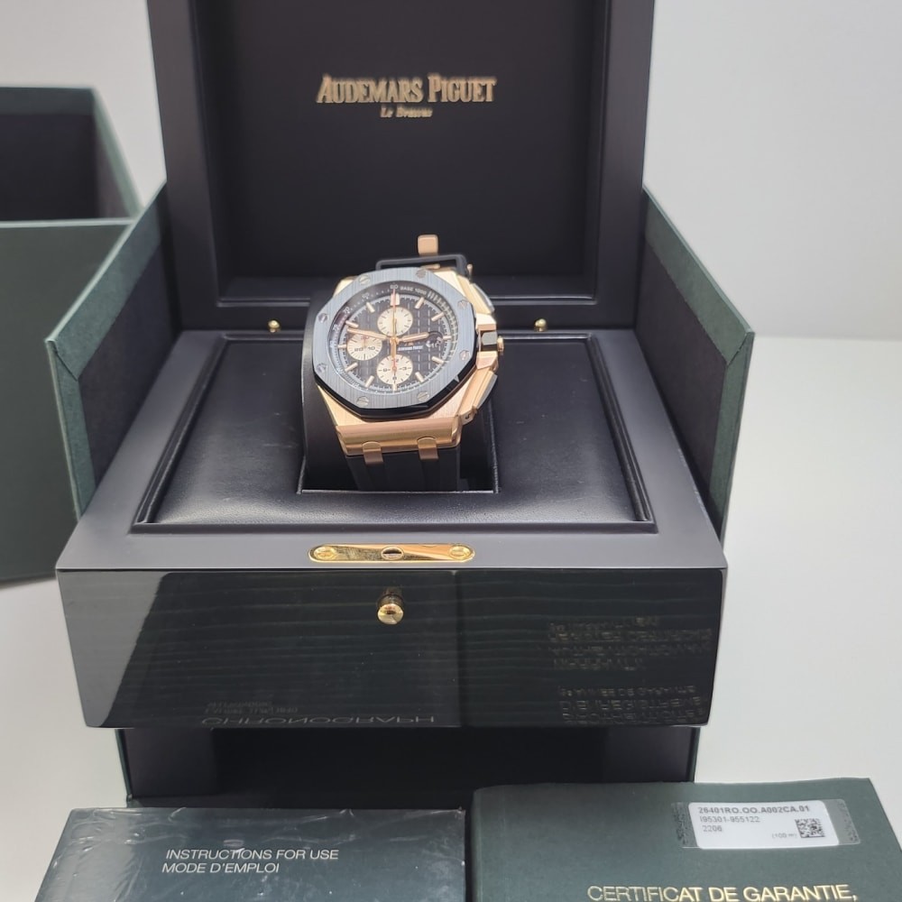 Full Set 2016 Audemars Piguet Royal Oak Off Shore Watch 26401RO.OO.A002CA.01