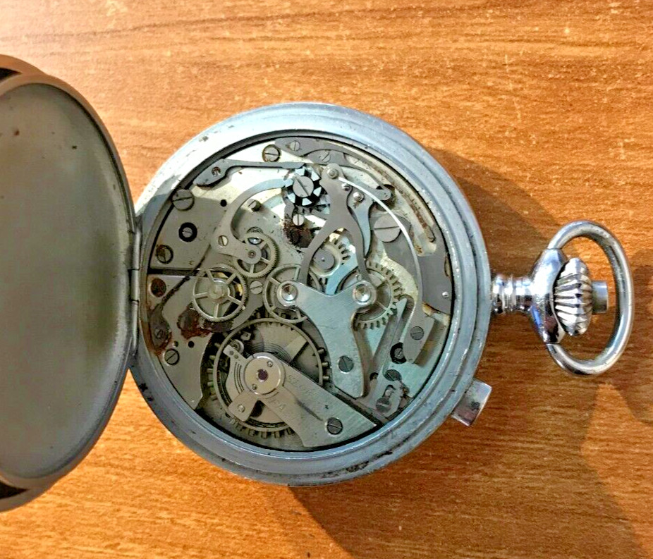Pocket Watch Westbury 7 Jewels Chronograph
