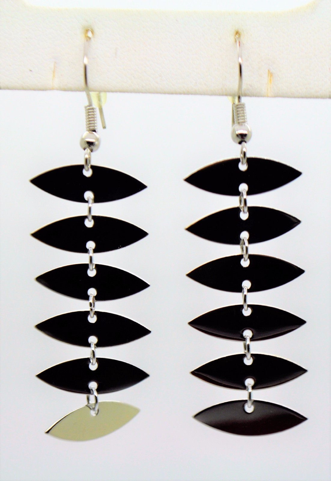 A258 Cute Simply Unique Design Light weight silver plated Dangle Fashion Earring