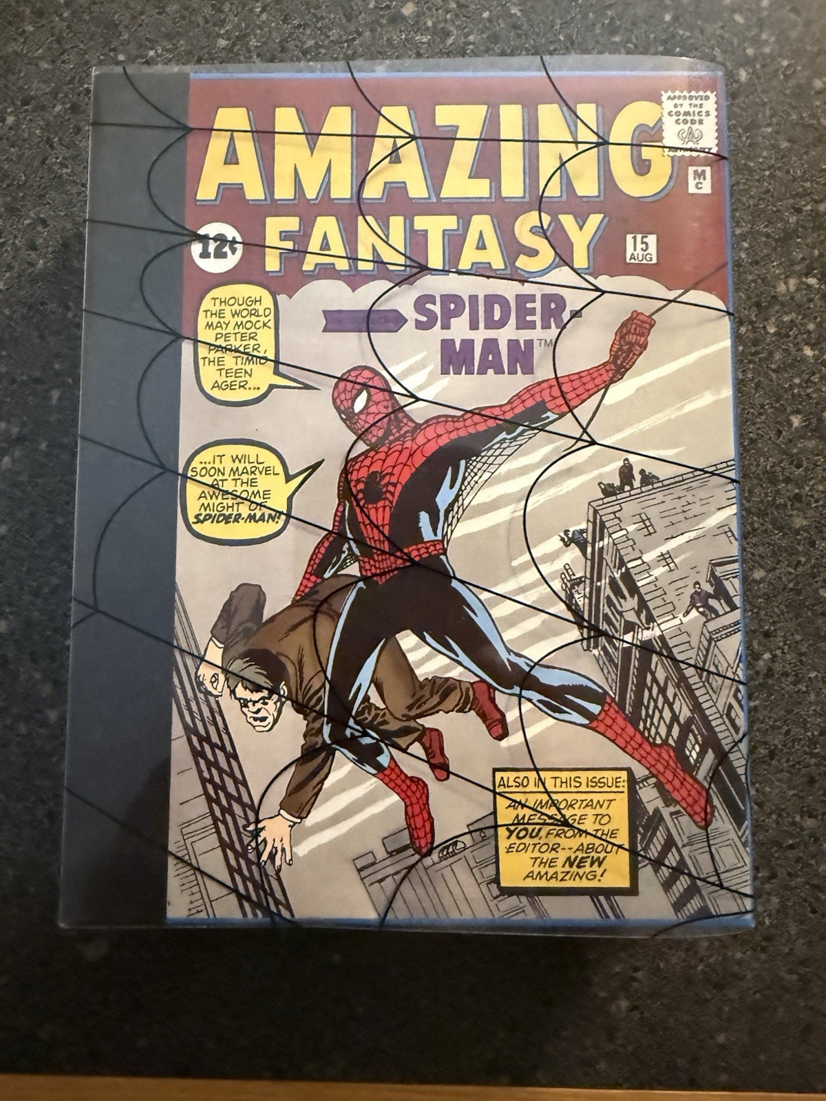1994 Fossil Spider-Man Watch Ltd. Edit. Collector’s Series Vol. 1