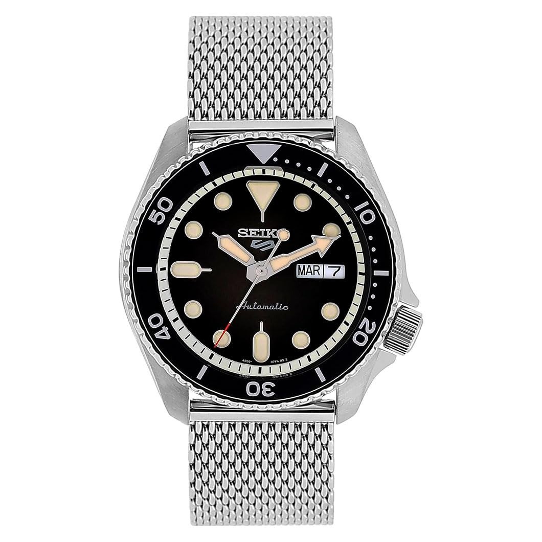 Seiko 5 Sports Men’s Analog Automatic Watch SRPD65K1 – Waterproof